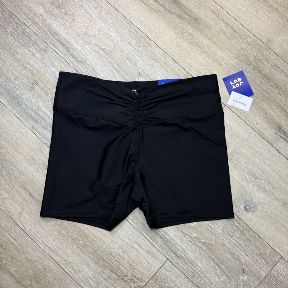 JoyLab Black Bike Shorts High Rise size XXL